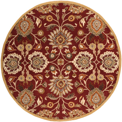 Surya Caesar CAE-1061 Dark Red Traditional Tufted Rug
