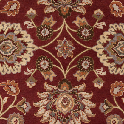 Surya Caesar CAE-1061 Dark Red Traditional Tufted Rug