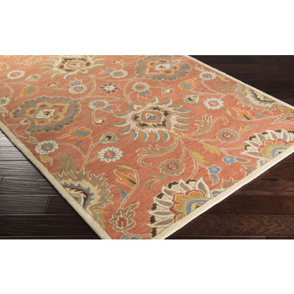 Surya Caesar CAE-1107 Burnt Orange Traditional Tufted Rug