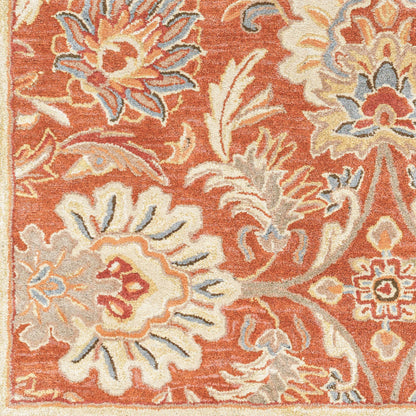 Surya Caesar CAE-1112 Terracotta Traditional Tufted Rug