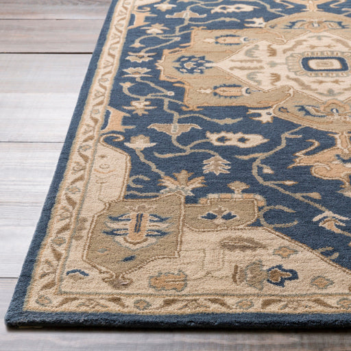 Surya Caesar CAE-1145 Ink Blue Traditional Tufted Rug