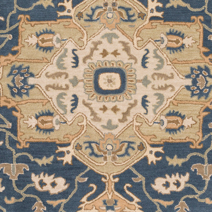 Surya Caesar CAE-1145 Ink Blue Traditional Tufted Rug