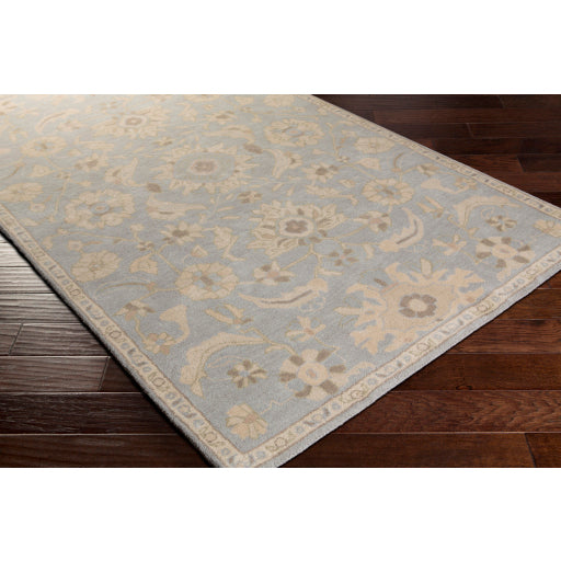 Surya Caesar CAE-1162 Pale Blue Traditional Tufted Rug