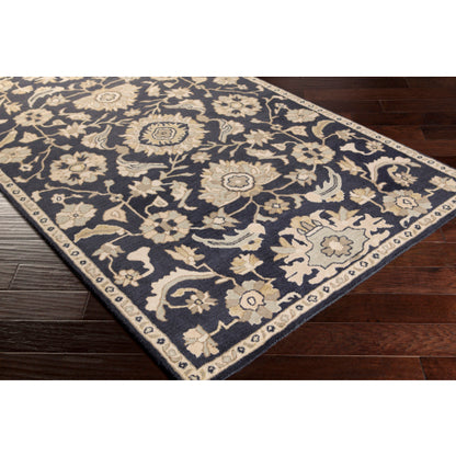Surya Caesar CAE-1164 Ink Blue Traditional Tufted Rug