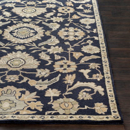 Surya Caesar CAE-1164 Ink Blue Traditional Tufted Rug