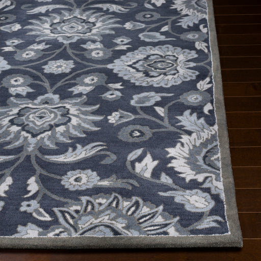 Surya Caesar CAE-1191 Ink Blue Traditional Tufted Rug