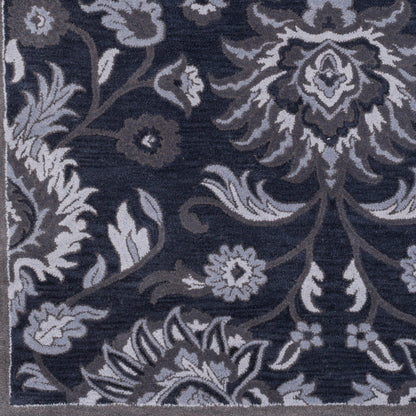 Surya Caesar CAE-1191 Ink Blue Traditional Tufted Rug