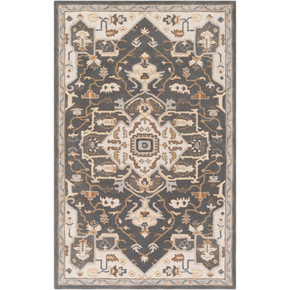 Surya Caesar CAE-1216 Charcoal Traditional Tufted Rug