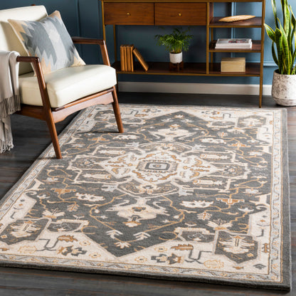 Surya Caesar CAE-1216 Charcoal Traditional Tufted Rug