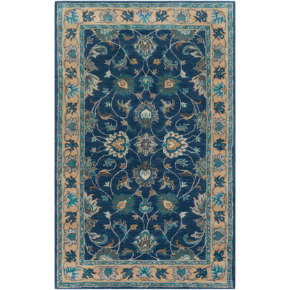 Surya Caesar CAE-1220 Dark Blue Traditional Tufted Rug