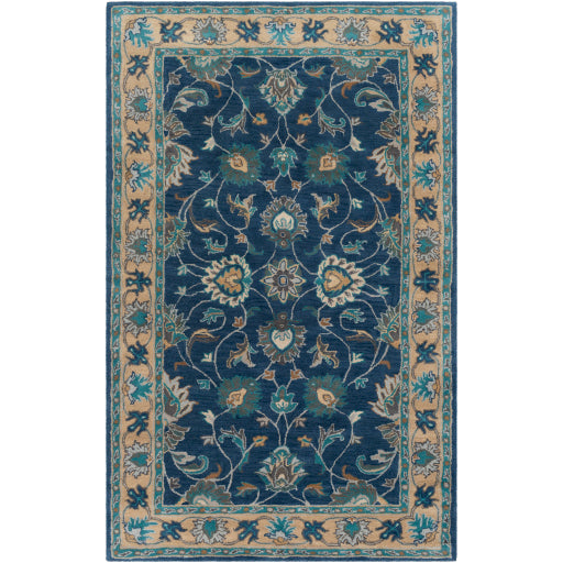 Surya Caesar CAE-1220 Dark Blue Traditional Tufted Rug