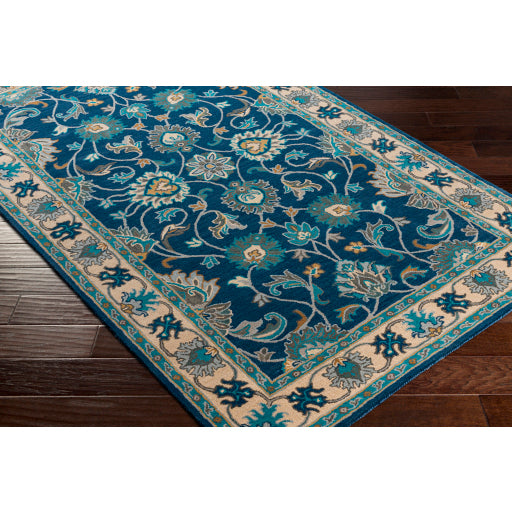 Surya Caesar CAE-1220 Dark Blue Traditional Tufted Rug