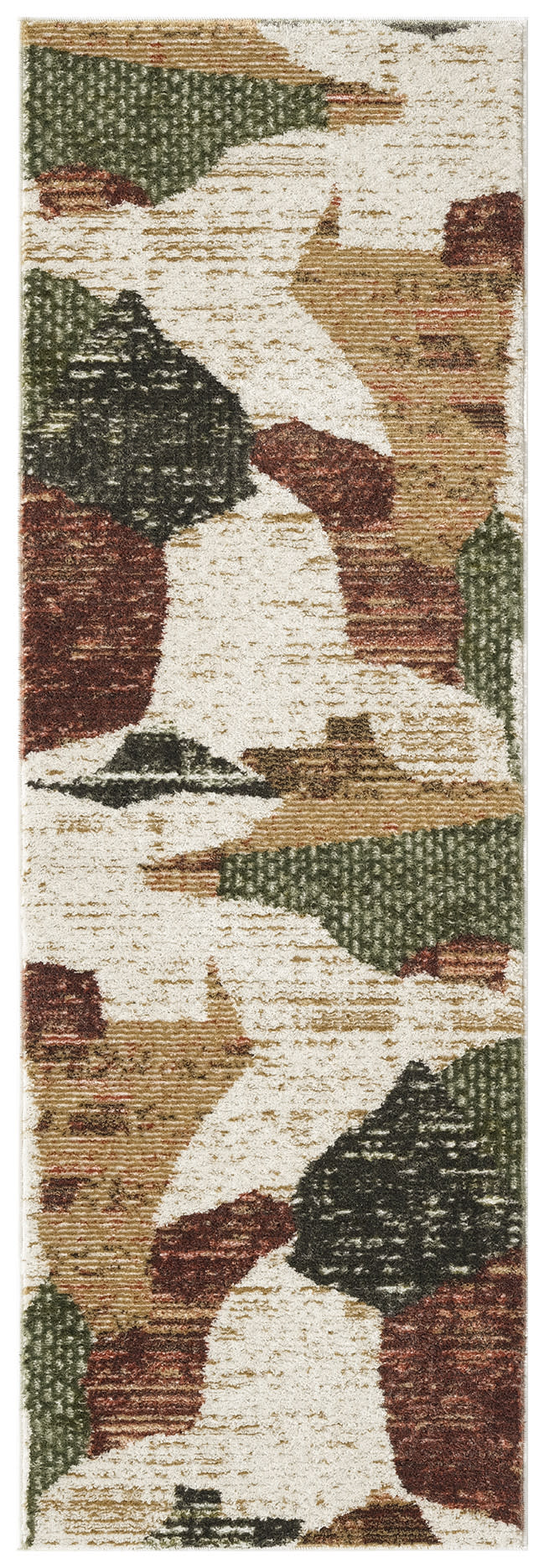 Nourison Home Nordic NRC18 Beige Multi Contemporary Power-loomed Rug