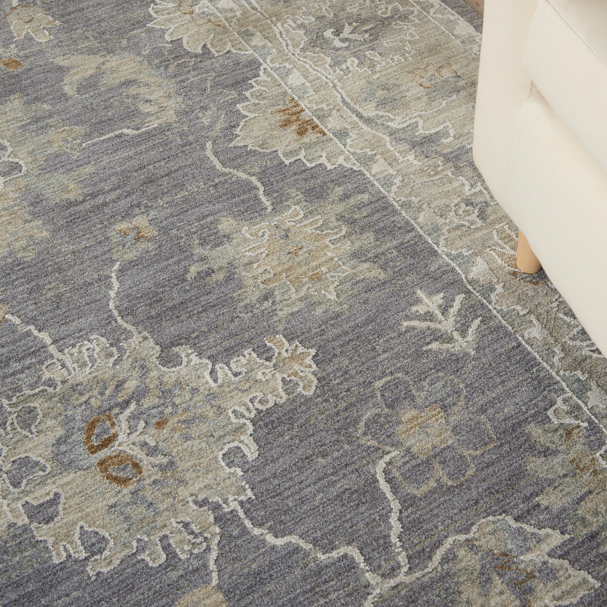 Nourison Home Infinite  Charcoal  Traditional