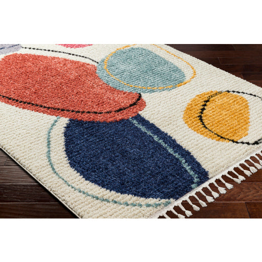 Surya Casablanca Shag CAG-2319 Ivory Modern Machinemade Rug