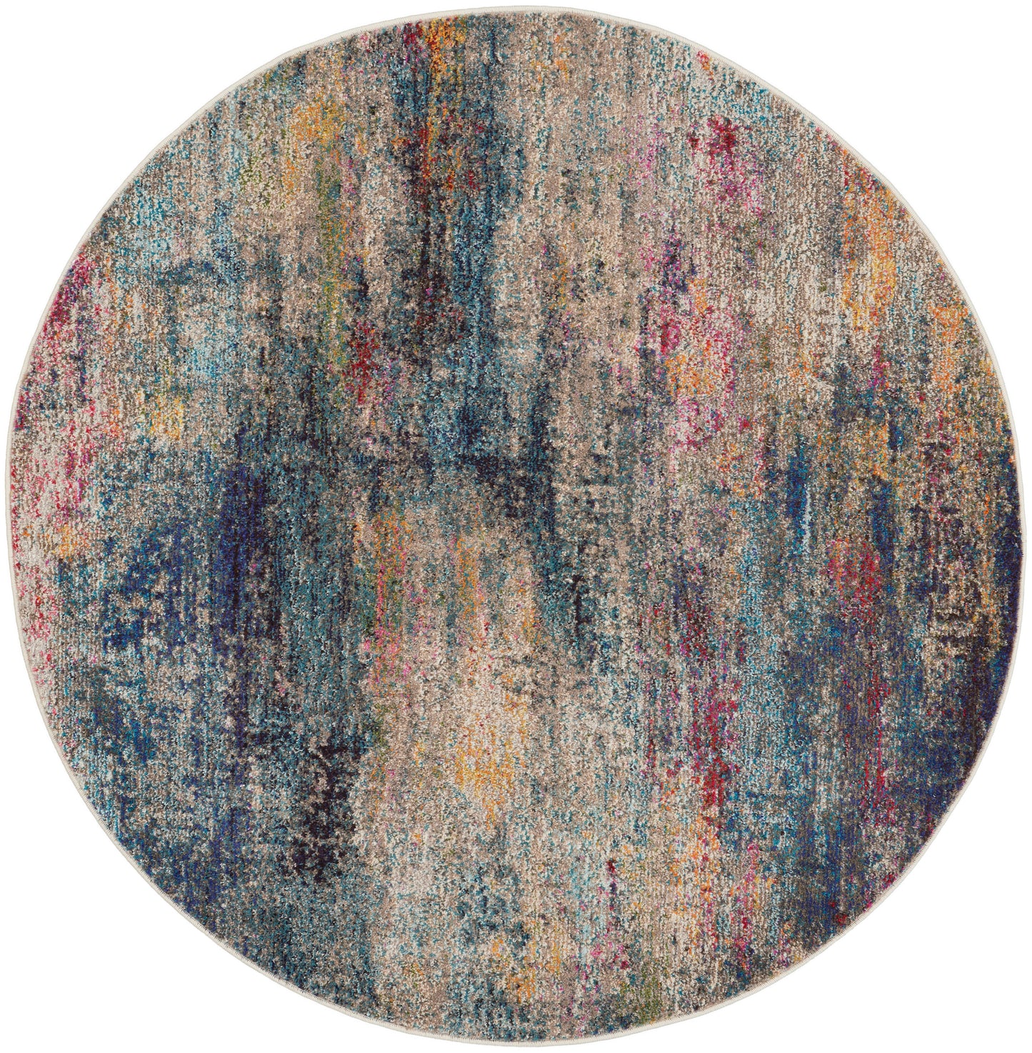 Nourison Home Celestial CES16 Multicolor Contemporary Power-loomed Rugs