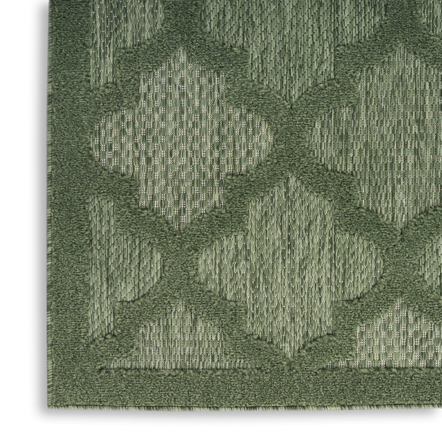 Nourison Home Easy Care  Green  Contemporary