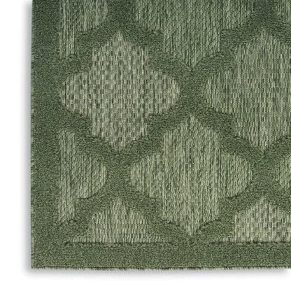 Nourison Home Easy Care  Green  Contemporary