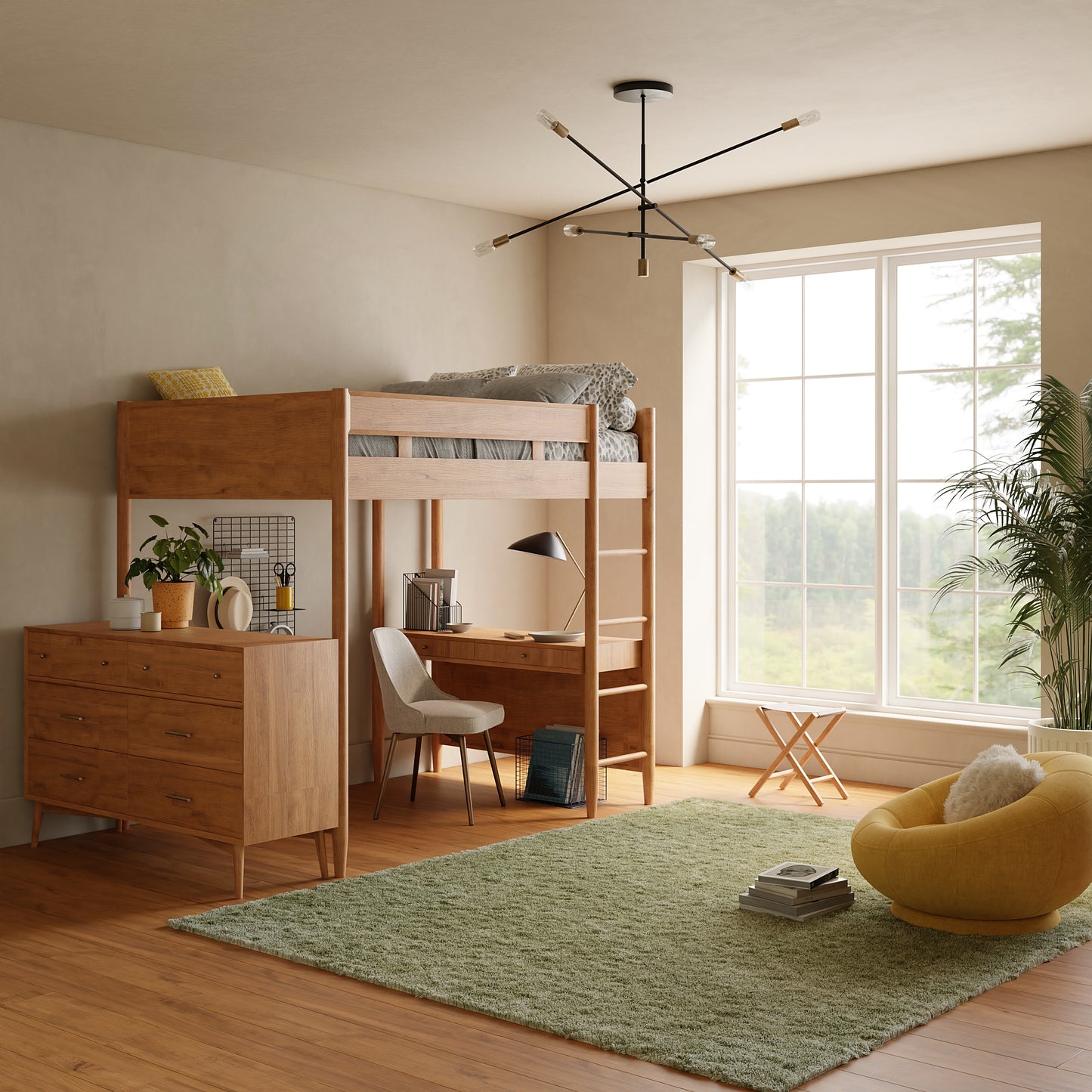 Nourison Home Pacific Shag  Green  Contemporary