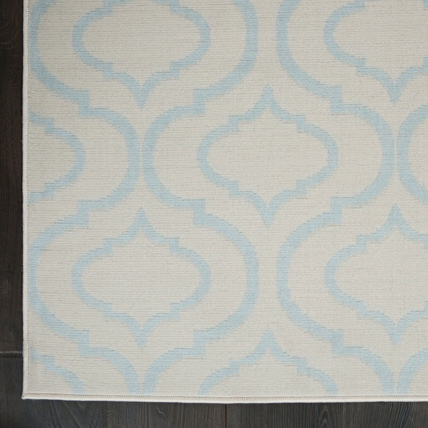 Nourison Home Jubilant  Ivory Blue  Transitional