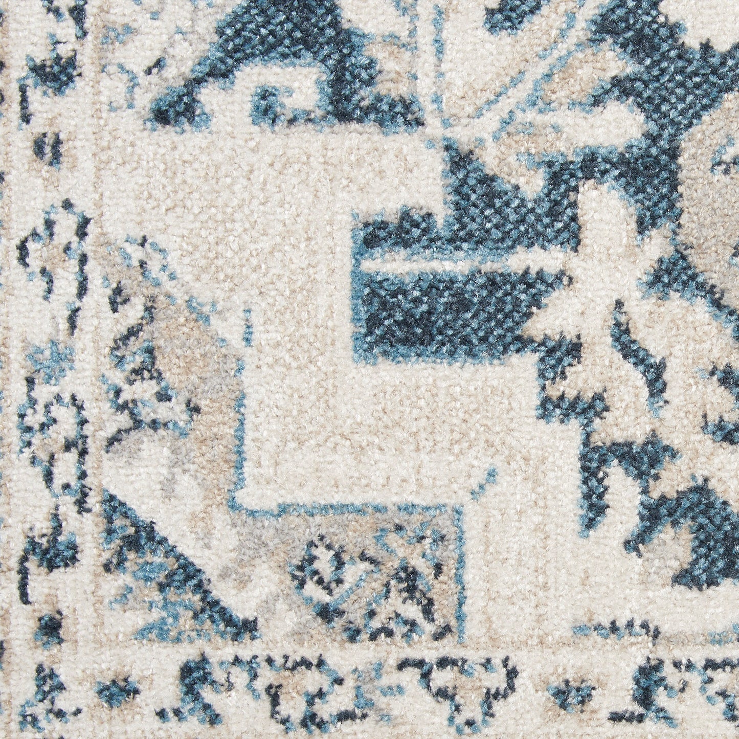 Nourison Home Carina  Blue Grey  Transitional