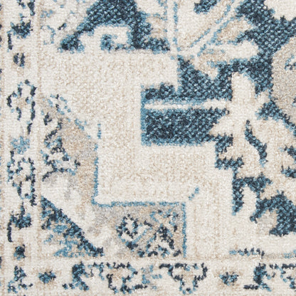 Nourison Home Carina  Blue Grey  Transitional