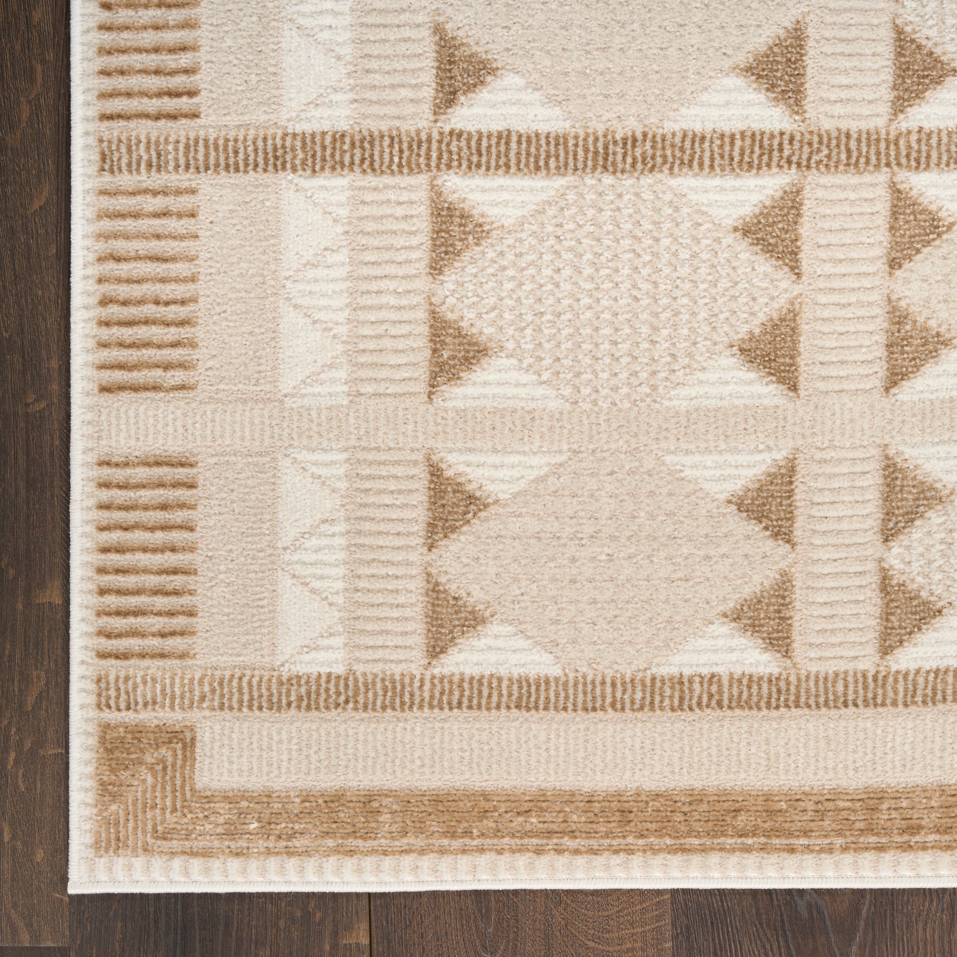 Nourison Home Nordic  Taupe  Contemporary