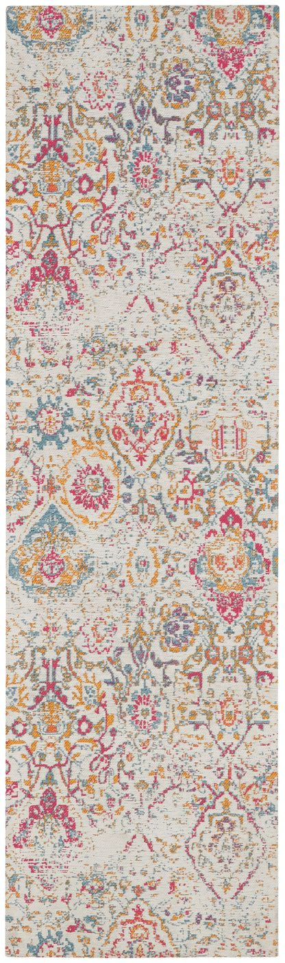 Nourison Home Damask DAS06 Multicolor Transitional Power-loomed Rug
