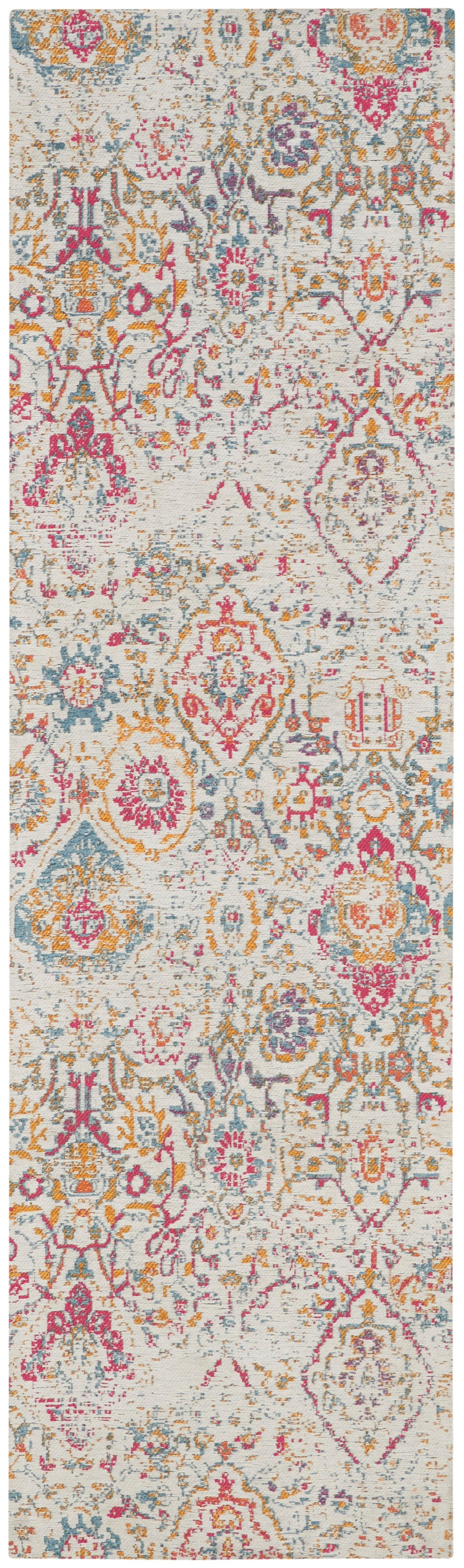 Nourison Home Damask DAS06 Multicolor Transitional Power-loomed Rug