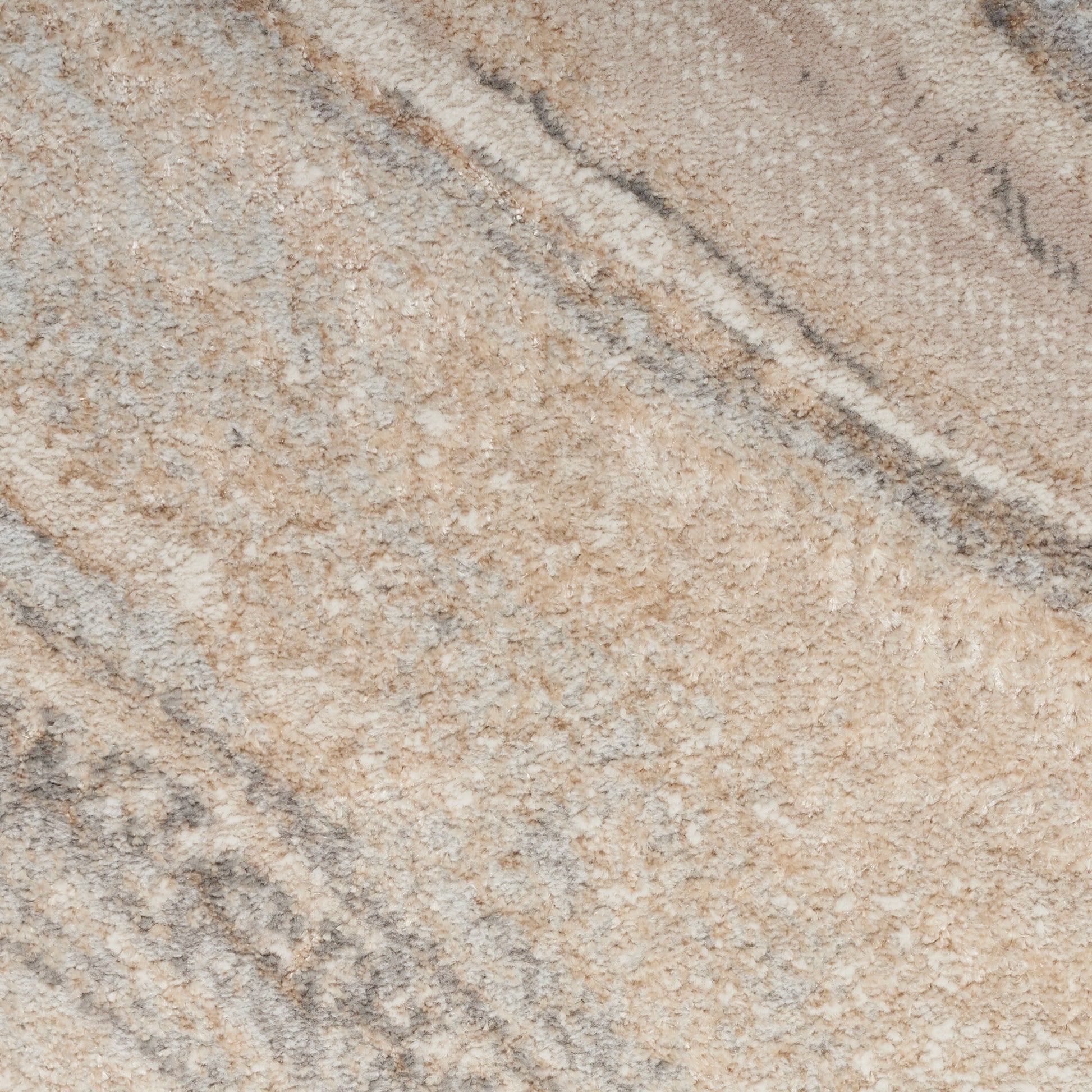 Nourison Home Splash  Cream Grey  Contemporary