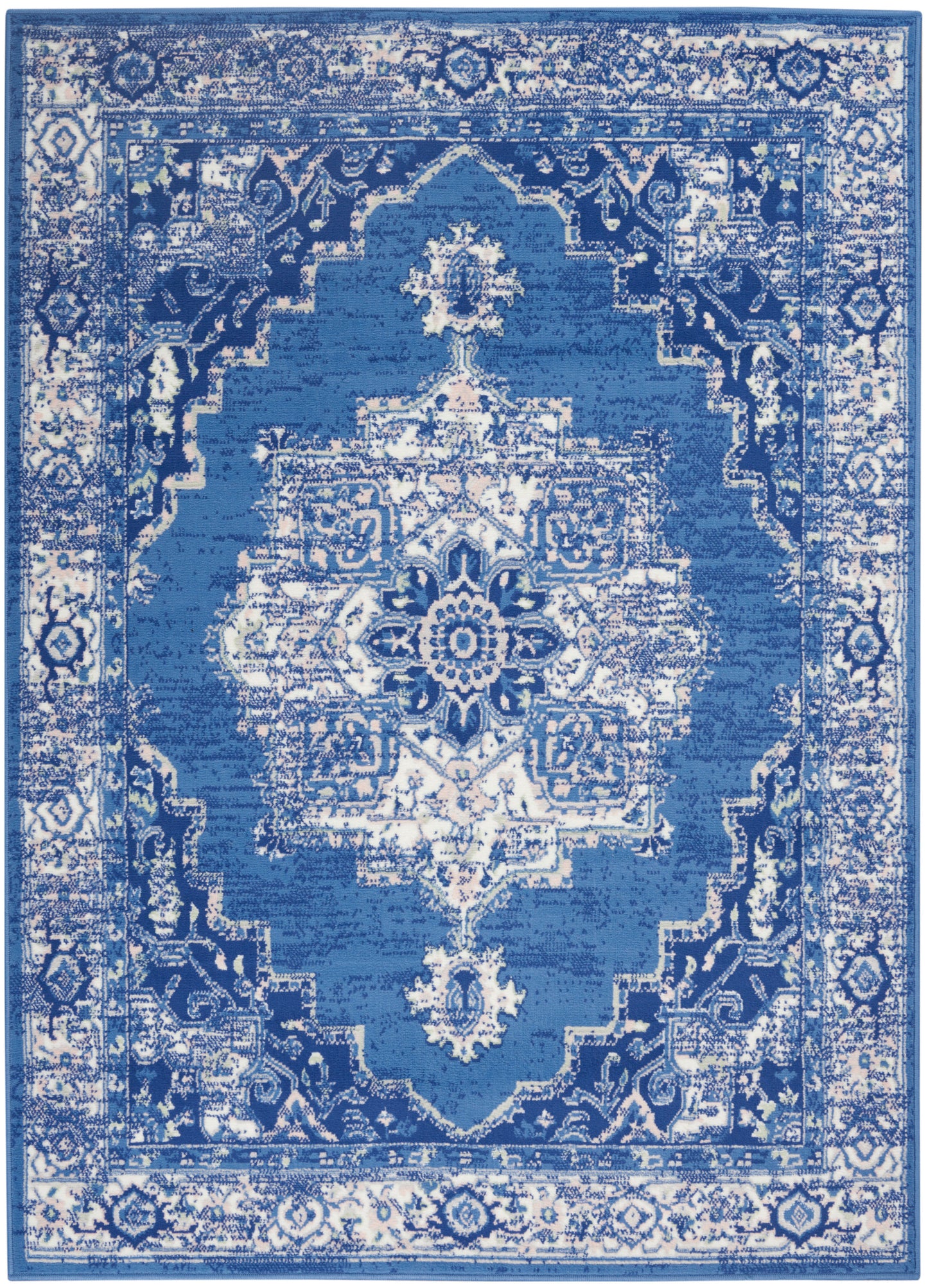 Nourison Home Whimsicle WHS03 Navy Transitional Power-loomed Rug
