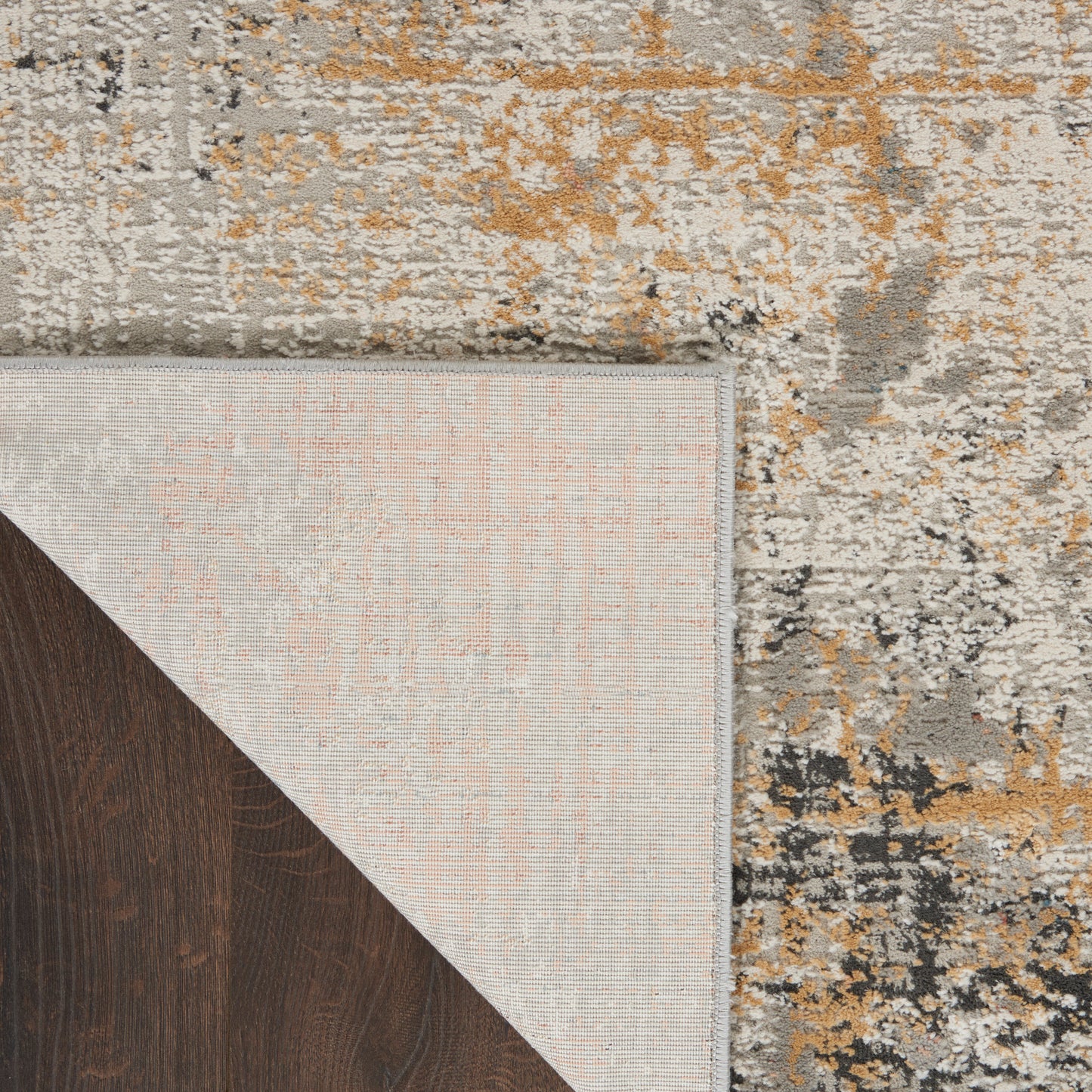Nourison Home Rustic Textures  Grey Blue  Contemporary