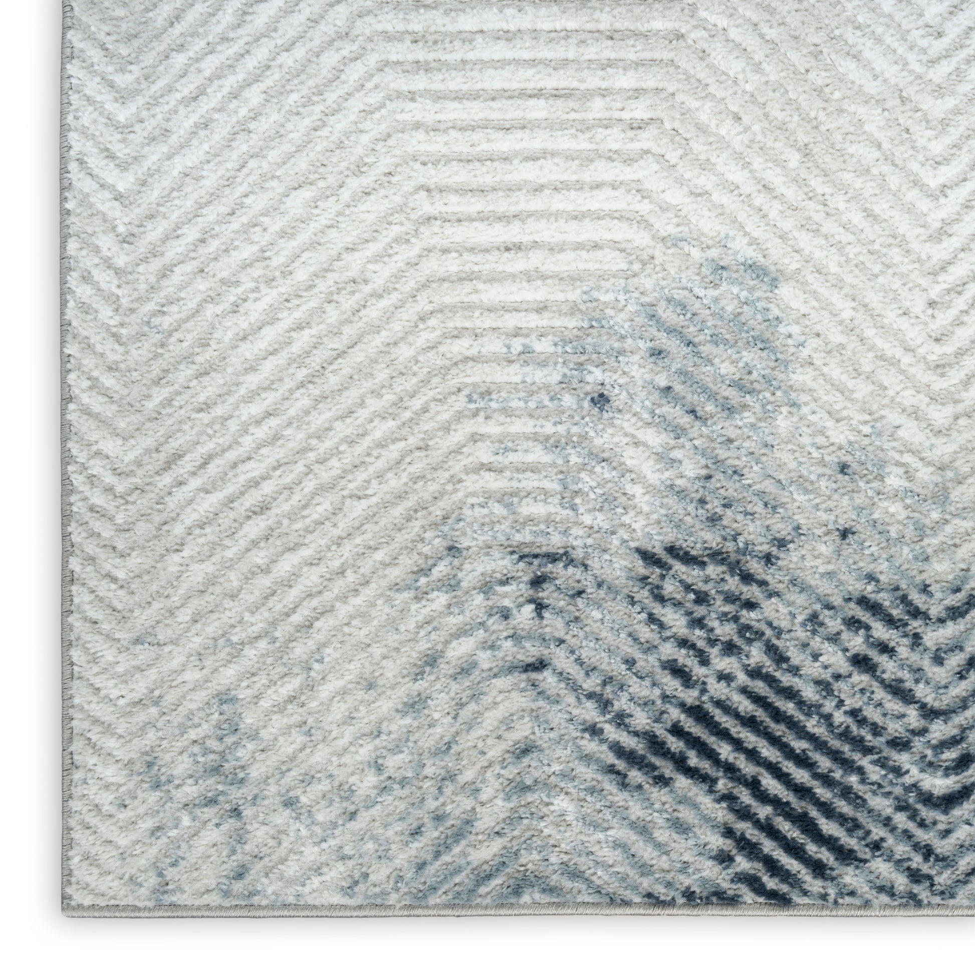 Nourison Home Dekor  Grey Navy  Contemporary