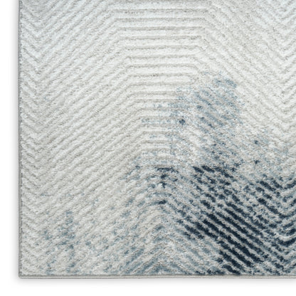 Nourison Home Dekor  Grey Navy  Contemporary