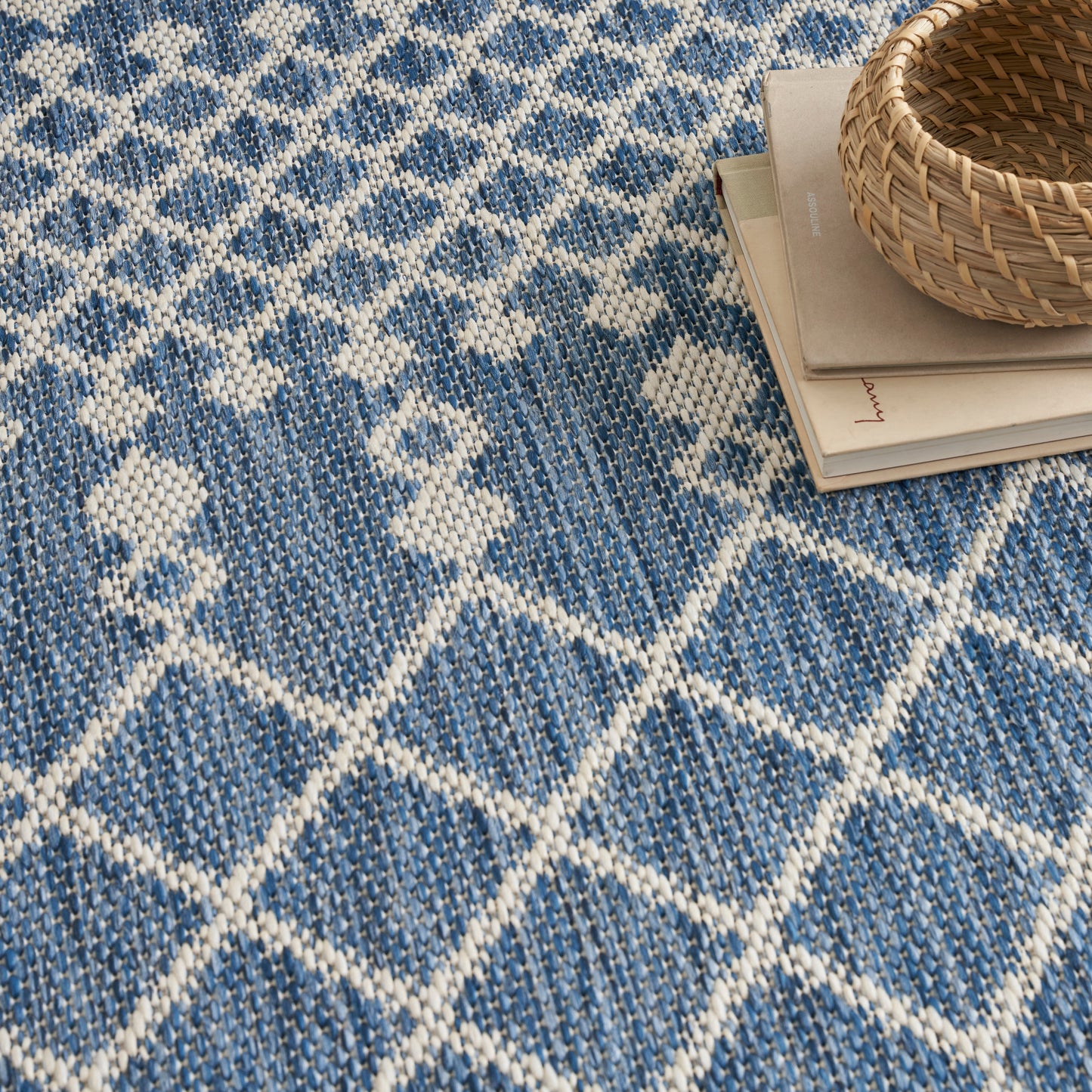 Nourison Home Positano  Navy Blue  Contemporary