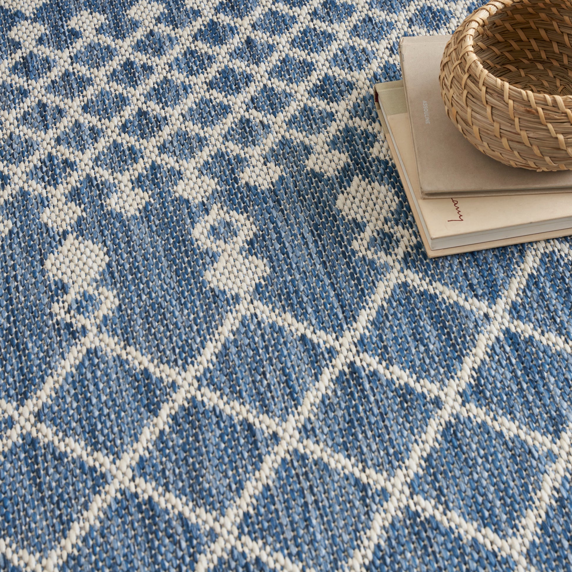 Nourison Home Positano  Navy Blue  Contemporary
