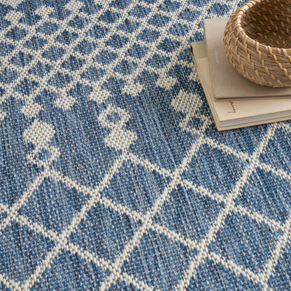 Nourison Home Positano  Navy Blue  Contemporary