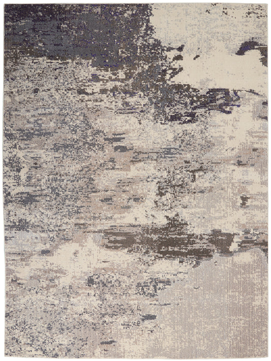 Nourison Home Celestial  Ivory Grey  Contemporary