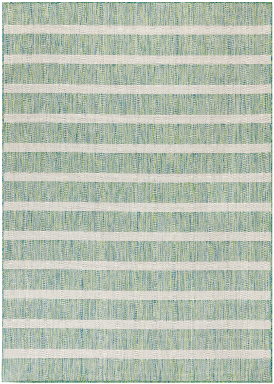 Nourison Home Positano  Blue Green Ivory  Contemporary