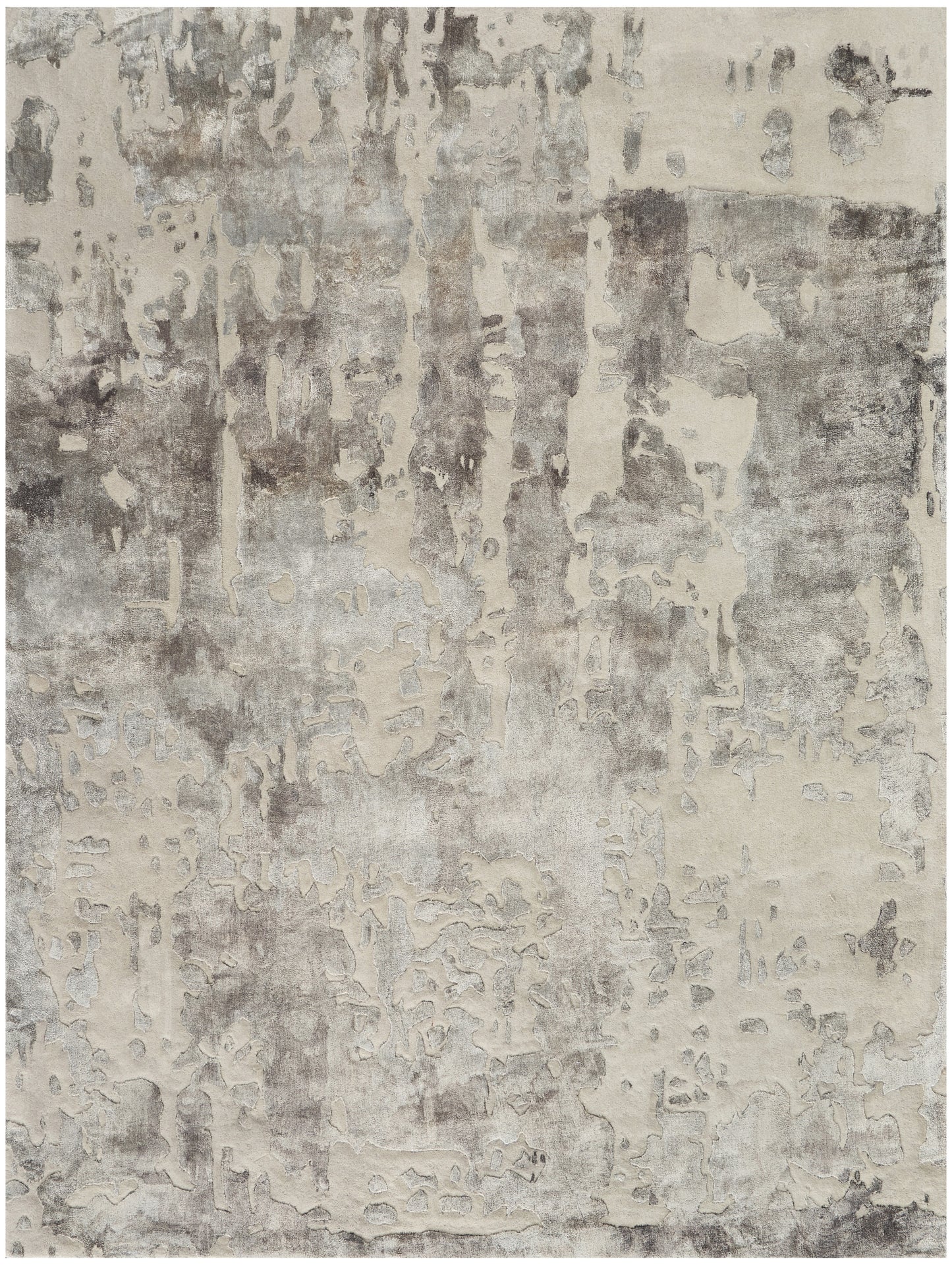 Nourison Home Prismatic PRS12 Silver Grey Contemporary Hand Tufted Rug