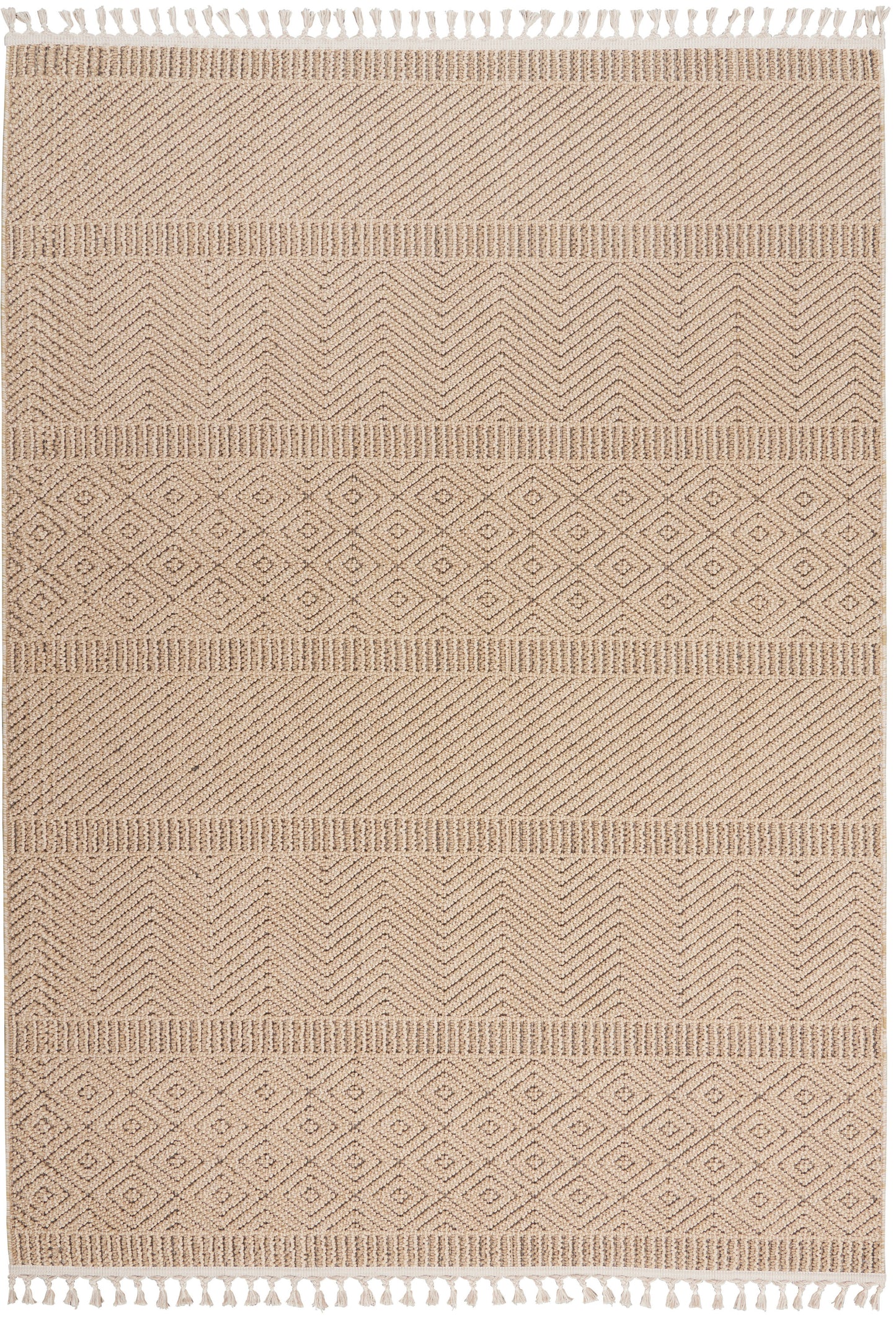 Nourison Home Paxton PAX06 Mocha Contemporary Power-loomed Rug