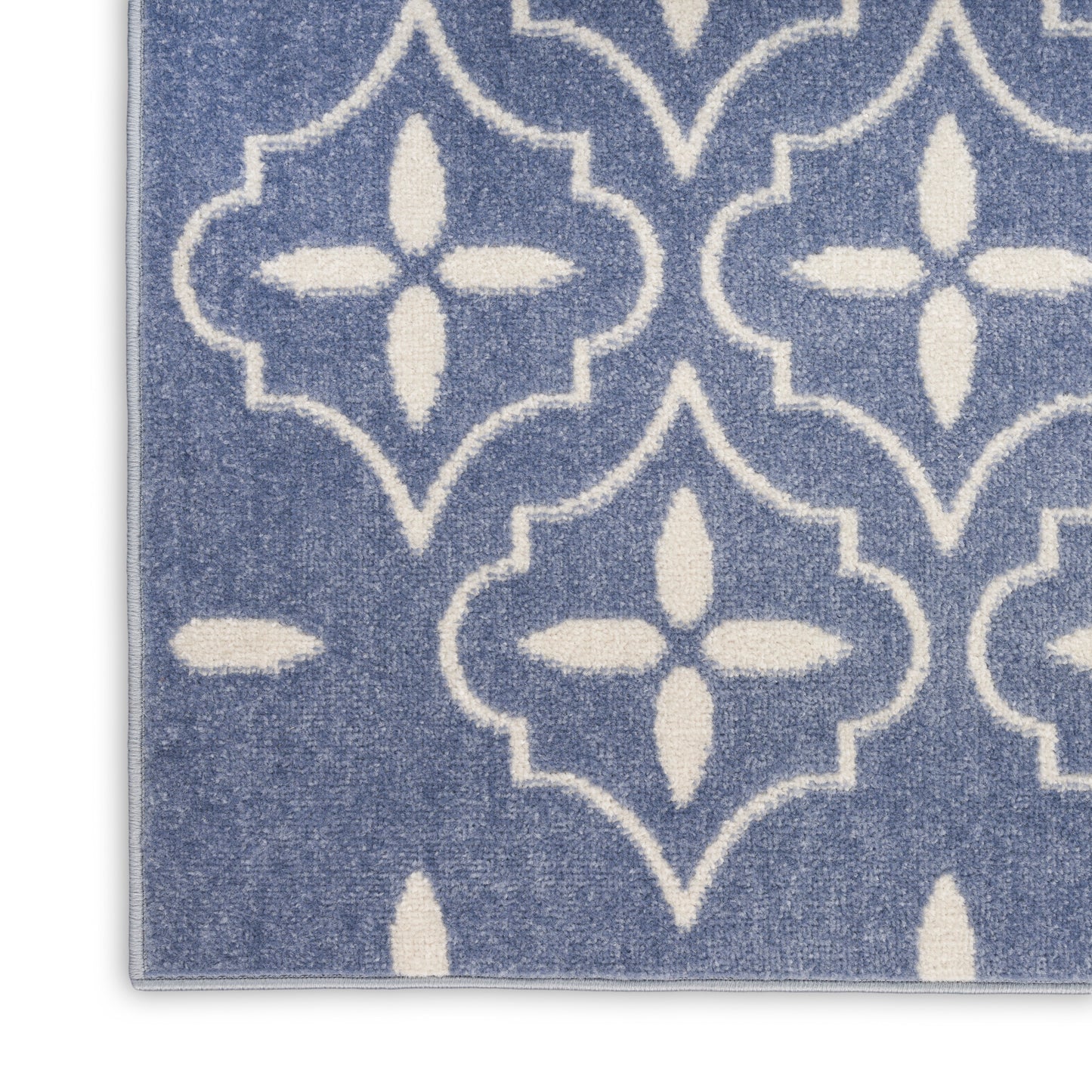 Nourison Home Nourison Essentials  Blue Ivory  Contemporary