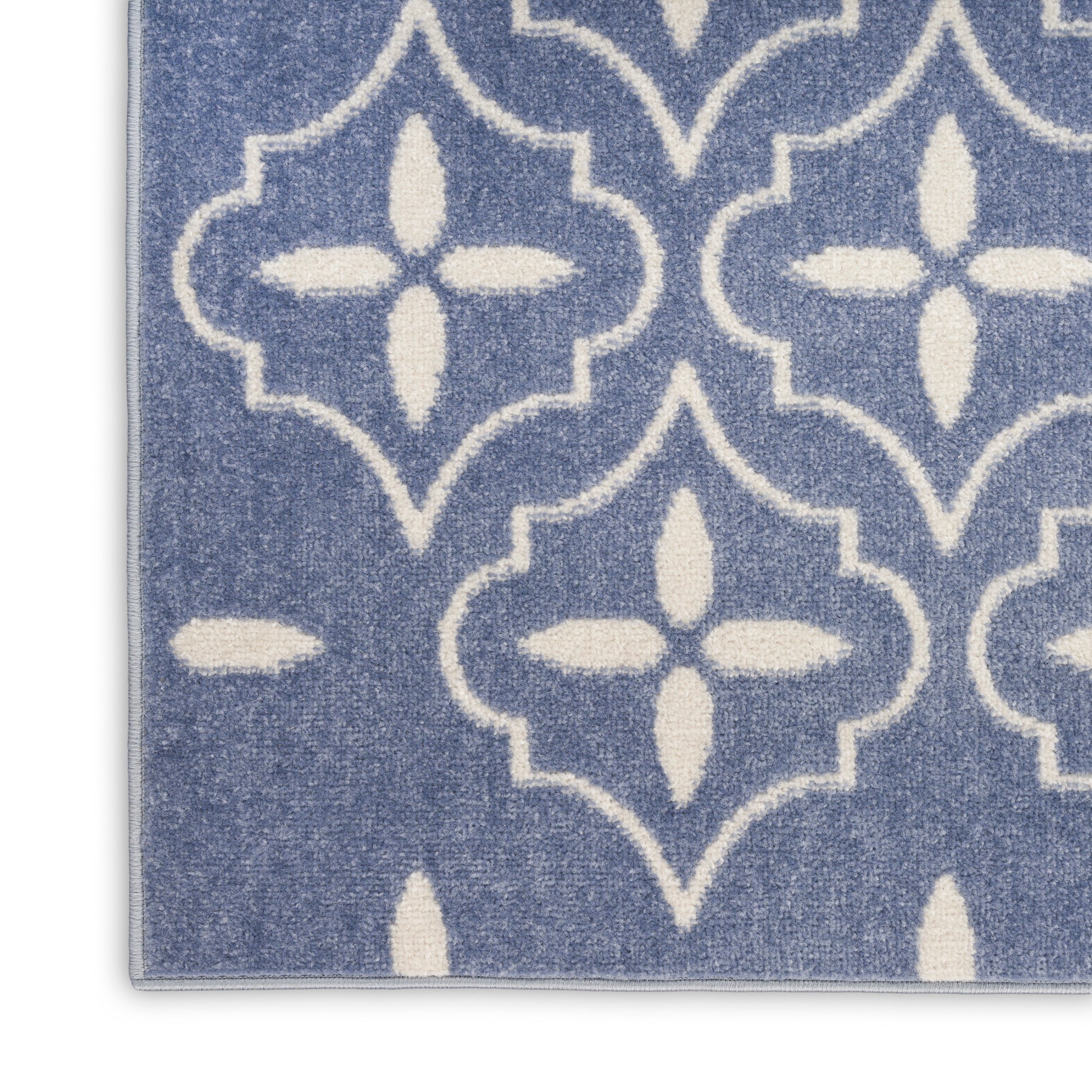 Nourison Home Nourison Essentials  Blue Ivory  Contemporary