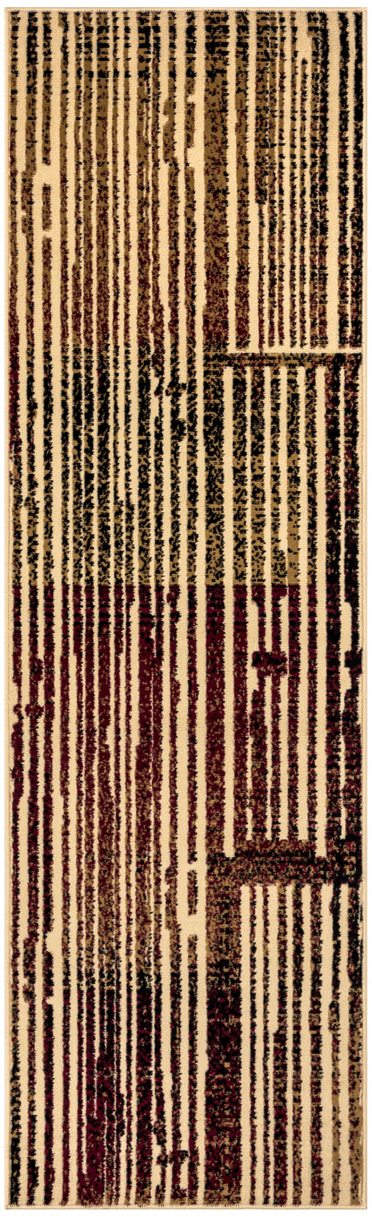 Nourison Home Grafix GRF42 Brick Multicolor Contemporary Power-loomed Rug