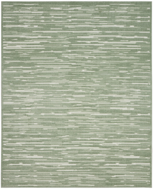 Nourison Home Care Free  Green  Contemporary