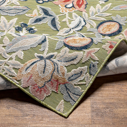 Surya Cabo CBO-2300 Olive Cottage Machinemade Rug