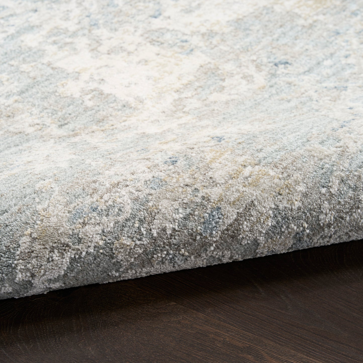 Nourison Home Envy  Blue Silver  Contemporary