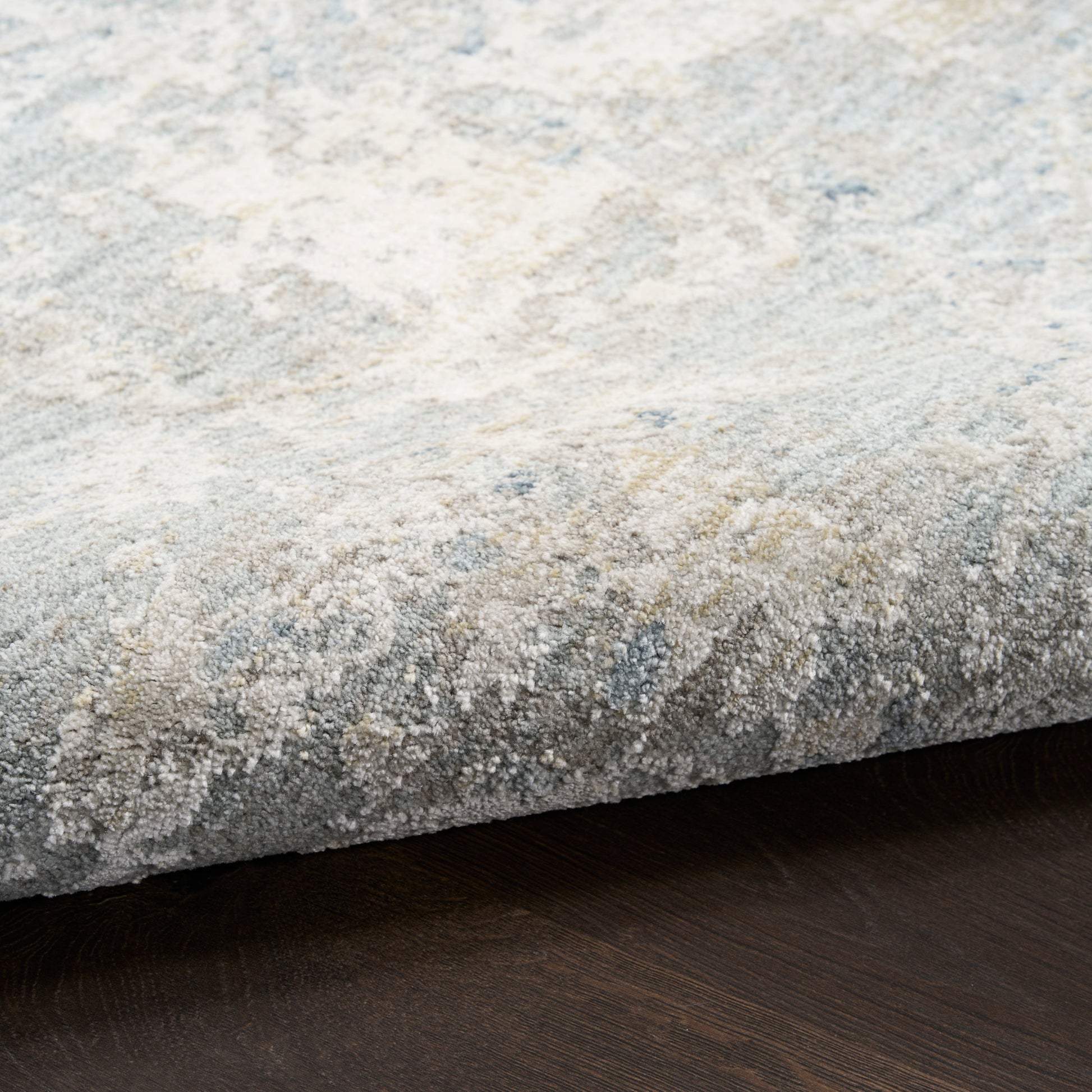 Nourison Home Envy  Blue Silver  Contemporary