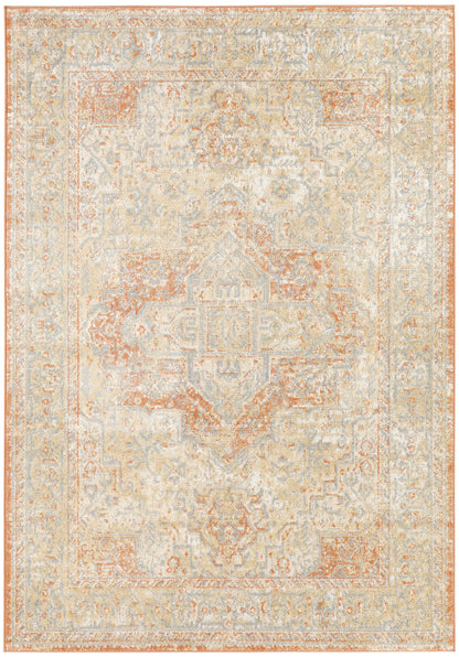 Nourison Home Nourison Essentials Persian NRE07 Beige Rust Traditional Power-loomed Rug