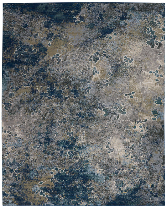 Nourison Home Artworks  Blue Grey  Contemporary